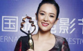 章子怡终获“十全十美” 戴钻戒亮相避谈婚事