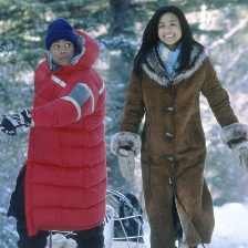 雪地狂奔