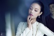 倪妮登時(shí)尚雜志封面 朱唇微張妝容精致秀美背