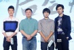《后會無期》發(fā)布會 韓寒馮紹峰陳柏霖基情獻(xiàn)吻