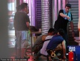 黎明现身沈阳农贸市场 围毛巾戴棒球帽似小贩