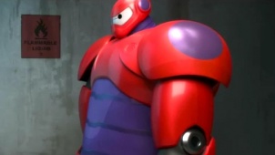 《超能陆战队》中文预告 炫酷钢铁机器人一飞冲天