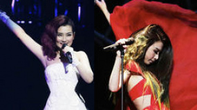 Selina伤愈后首度热舞 Hebe红衣献上“终身大事”