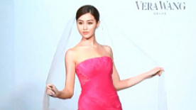 林葦茹詮釋Vera Wang公主夢(mèng) 貼身婚紗襯托好身材