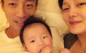 汪小菲为女儿百日亲自制作MV 夫妻罕见成长照曝光