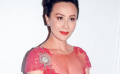 刘嘉玲低胸透视装引人注目 曝与发哥床戏没吻够