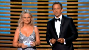 赛金花与艾米·波勒搞笑串场 引台下笑声接连不断