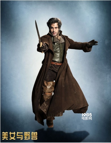 与法国重量级男星文森·卡索饰演的野兽王子391_500竖版 竖屏