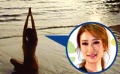 謝霆鋒妹妹曝大尺度瑜伽照 稱(chēng)與哥哥同臺(tái)很緊張