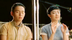 2014金马影展形象广告 桂纶镁重现《蓝色大门》