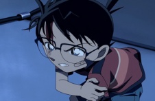 《名侦探柯南剧场版14》片段 飞艇上柯南智斗罪犯
