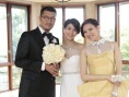 许茹芸与老公办花园婚礼 杨采妮、蔡健雅送祝福