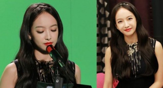 宋茜应援团员Krystal客串新剧 扮相华丽优雅