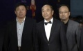 《百鸟朝凤》剧组亮相红毯 演员陶泽如神采奕奕