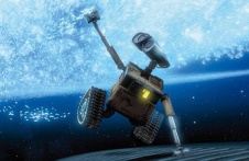 《机器人总动员》片段 动画版太空美轮美奂