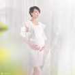 梁咏琪最新孕照曝光 甜笑抚六月大肚母爱洋溢