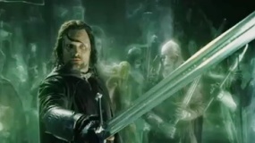 《指环王3》英雄片段 阿拉贡向亡灵军团肺腑宣言