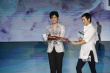 《再見，在也不見》發(fā)布會 楊佑寧贈陳柏霖泳褲