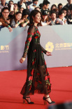 陈慧琳北影节红毯成全场焦点 透视花裙美艳迷人