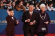 京劇大師梅葆玖亮相紅毯 將演繹《霸王別姬》