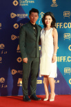 夏雨與時尚女主編蘇芒攜手亮相 郎才女貌奪眼球