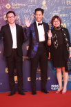 韩男星李政宰携《逆转之日》主创亮相 帅气逼人