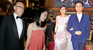 張智霖佘詩曼走紅毯像結(jié)婚 姜文夫婦大牌不受訪