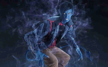 x战警天启人物宣传片少年蓝魔鬼瞬间消失