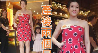 陳茵媺產(chǎn)后2月復(fù)出極速瘦身 大兒子拿玩具扔弟弟