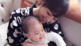 侯佩岑抱儿亮相喷母爱 “妈妈经”不吝赐教给昆凌