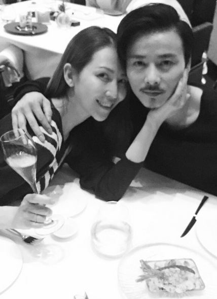 張晉迎來41歲生日蔡少芬曬親吻照秀恩愛