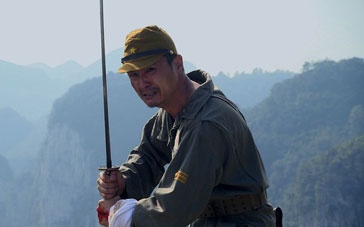 纪念抗战胜利70周年影片展播 《落经山》精彩片段