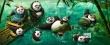 《功夫熊猫3》最新海报 “熊猫家族”集体亮相