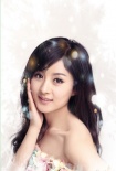 “国民甜心”赵丽颖美艳写真 着纱裙展窈窕身姿