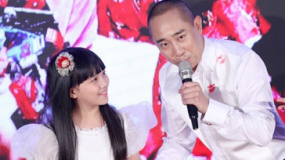 白凱南、劉宸希牽手“父女檔” 即興段子默契十足