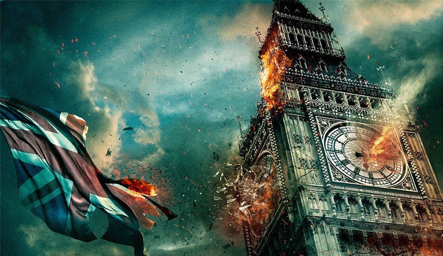 伦敦沦陷事件背景图片