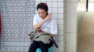 42岁袁立被指身材发福 爆粗回应：我说胖你妹！