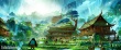 《功夫熊猫3》场景概念图 熊猫隐居地如世外桃源