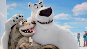 动画片《北极移民》中文预告 大白熊开启城市冒险