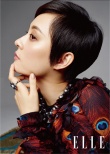 孫儷秋日寫真曝光 復(fù)古時(shí)尚造型演繹文藝女神范