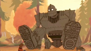 《钢铁巨人》重映版预告片 天真机器人遭军队屠杀