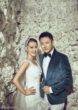 印小天曝復(fù)古婚紗寫(xiě)真 跪地求愛(ài)嬌妻唯美甜蜜