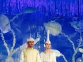 印小天北京再办婚礼 娇妻穿宽松婚纱难掩孕肚