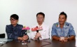《别有动机》主创亮相佛山 任达华林家栋谈拍摄