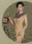 林青霞朱茵拍老上海复古画报 风情万种曲线尽显