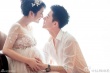 “快男”王栎鑫妻子怀孕 夫妻拍“炫腹”写真