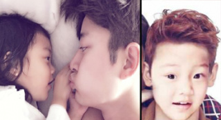 贾乃亮将甜馨ps成男孩 网友猜测：璐璐有了