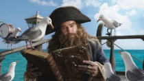 "海盗船长"班德拉斯采访 坏胡子大闹“海绵世界”