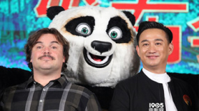 《功夫熊猫3》中美主创“相会” 两阿宝大拼厨艺