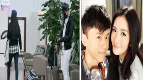 护妻狂魔张杰现身机场 为保护谢娜甘心被围观